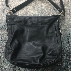Coach black handbag
